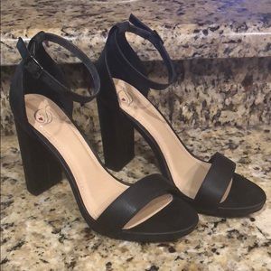 Chunky Heel with ankle strap